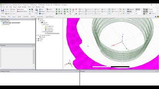 Create Helix Creation in Ansys HFSS [upl. by Eceinwahs216]