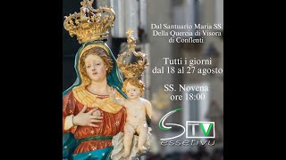 Novena di venerazione della Madonna di Visora dalla Basilica Santuario Madonna di Conflenti [upl. by Jobey]