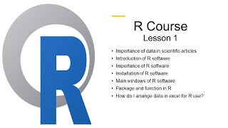 RCourseBatch11 Lesson 1 [upl. by Ortensia]