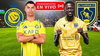 AL NASSR vs AL TAAWON 🔴 EN VIVO con Cristiano Ronaldo por octavos de final de Kings Cup  REACCIÓN [upl. by Denna900]