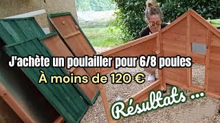 POULAILLER POUR 6 A 8 POULES [upl. by Nairahcaz]