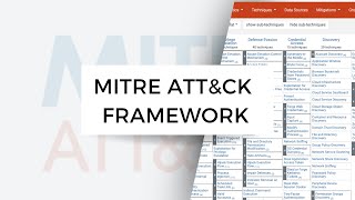 MITRE ATTampCK Framework Part 1 [upl. by Nodababus]