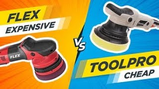 Cheap Vs Expensive  90 ToolPro Vs 800 FLEX Polisher  Compare amp Review [upl. by Enilorac]