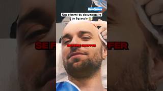 UN RÉSUMÉ DU DOCUMENTAIRE DE SQUEEZIE 😨Calvitie Cyprien Webediashorts drama squeezie tiktok [upl. by Nohtan]