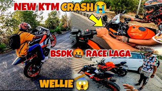 New KTM RC 390 almost tutnawali the 😭 KTM RC 390 BS6 FULL REVIEW😱Training back workout ❤️ Pushups❤️ [upl. by Cychosz]