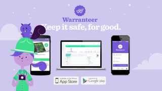 Warranteer  The eWarranty Organizer App [upl. by Orgell]