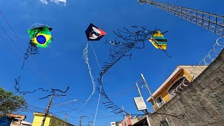 PIPA PRETA e o PIPÃO AMARELO FEZ a ALEGRIA da XEPA no CAMPEONATO de PIPAS no DOMINGO às 7 da Manhã [upl. by Kirk]