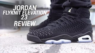 JORDAN FLYKNIT ELEVATION 23 REVIEW [upl. by Edieh539]