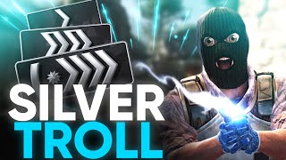 CyberRulz MEKİPLE FULL TROLL DUST2 OYNUYOR [upl. by Leahcimrej]