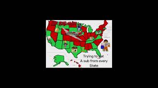 Trying to get a sub from every state part 4 map subscribe mapper maping state geography [upl. by Russon597]