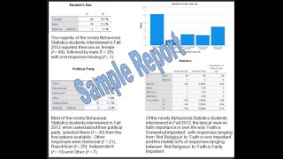 Nominal and Ordinal Variables SPSS amp APA Style Tutorial [upl. by Gent]