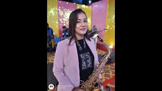 Lipika Samanta Stage Show  Pyar Ka Tohfa Tera  Saxophonist Lipika Samanta  Bikash Studio [upl. by Adigirb]