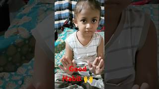 Good Habits Kids Activities Aarav Shorts Video [upl. by Mehs713]