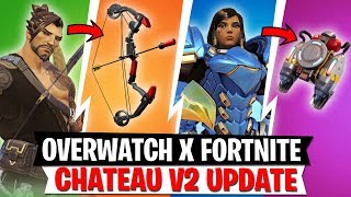 Overwatch X Fortnite V2  Chateau Guillarde Map Update  Fortnite Battle Royale [upl. by Houston135]