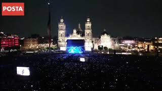 Concierto Interpol Zócalo de la Ciudad de Mexico [upl. by Senn101]