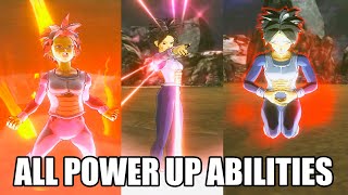 ALL XENOVERSE 2 POWER UP ABILITIES STATS AND SIDE BY SIDE COMPARISONS [upl. by Aloysia757]