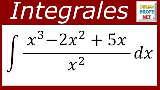 INTEGRALES DIRECTAS  Ejercicio 3 [upl. by Ninetta652]