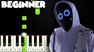 Toxic  BoyWithUke  BEGINNER PIANO TUTORIAL  SHEET MUSIC by Betacustic [upl. by Eniamrehs]