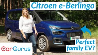 2023 Citroen eBerlingo Review 7seater electric car tested [upl. by Carlyn883]