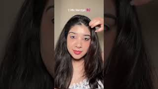 Cute hairstyle in 1 min 🎀 hairstyle youtubeshorts shortsfeed 1minhairstyle [upl. by Bolton]