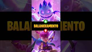 NOVO BALANCEAMENTO NO CLASH ROYALE 😱 [upl. by Nawtna600]