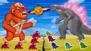 Godzilla x Kong MECHADINOSAUR Ranked Weakest Tyrannosaurus amp Velociraptor Strongest The New Empire [upl. by Airehc834]