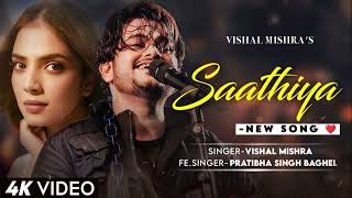 Saathiya AUDIO Yudhra  Vishal Mishra Pratibha Singh Baghel  Malavika M Siddhant C [upl. by Kaleb]