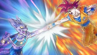 Goku vs Lord Beerus full fight [upl. by Kurzawa]