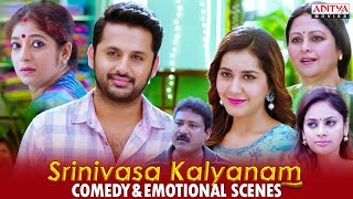 quotSrinivasa Kalyanamquot Movie Love amp Emotional Scenes  Nithiin Rashi Khanna Nandita  Aditya Movies [upl. by Ardet165]