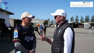 CC with Mark OConnor at the NZB Standardbred Yearling Sales [upl. by Chatwin]