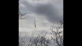 Video Shows Russian Su34Su35 Shot Down Over Dyakove Luhansk [upl. by Lida619]