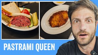 Which NYC Jewish Deli is Best Part 2 Pastrami Queen  Jeremy Jacobowitz [upl. by Monteith]