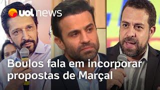 Boulos fala em incorporar propostas de Pablo Marçal no segundo turno das eleições em São Paulo [upl. by Benjamin743]