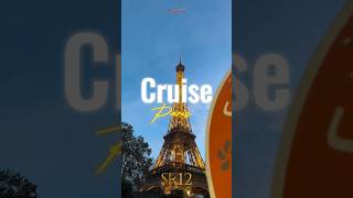 West Europe Trip SR12 x Airlangga Travel  Eps 3  Cruise Paris 🇫🇷 airlanggatravel travel [upl. by Leidba378]