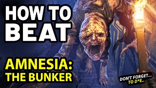 How to Beat the GIANT MOUSE in AMNESIA THE BUNKER [upl. by Melina]