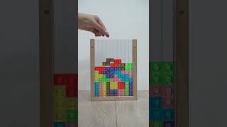 Tetris Game Colored Puzzle Blocks [upl. by Neelhtakyram]