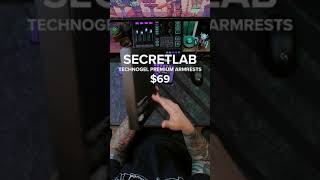 60 Second SECRETLAB Technogel Premium Armrest Unboxing amp Review SHORTS [upl. by Suneya]