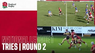 POPPASS MASTERCLASS  National League 1  Best tries from Round 2 [upl. by Anuahsal]