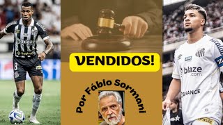 SANTOS VENDE MARCOS LEONARDO E JEAN LUCAS [upl. by Eentruok127]