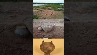 2000yearold Iron Age cremations discovered surrounding Bronze Age burial mound in Germany [upl. by Parcel]