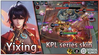 Yixings best skin so far｜A melhor skin de Yixing até agora｜Honor of Kings [upl. by Emmalee346]