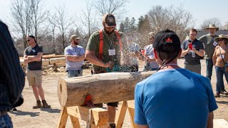 ILBA Conference At Laverty Log Homes amp Timber Frames [upl. by Aicenav]