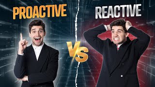 Proactive Vs Reactive Approach to Cybersecurity [upl. by Ernie]