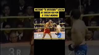 Nicolino Locche demuestra su magia defensiva en su combate por el Titulo Mundial contra Takeshi Fuji [upl. by Toolis]