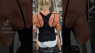 back pulldowns intraining neverstop hardwork [upl. by Kaasi906]