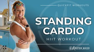 10 Minute Low Impact Cardio Workout With Weights  No Jumping [upl. by Irot]