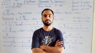 Hoffman Bromamide Degradation Reaction  BSc MSc Chemistry Lectures [upl. by Arriet]