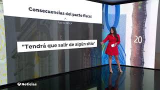 EXPERTO Las consecuencias del pacto fiscal  Antena 3 Noticias [upl. by Lyndy]