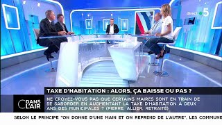 Taxe dhabitation  alors ça baisse ou pas   Les questions SMS cdanslair 12102018 [upl. by Torre]