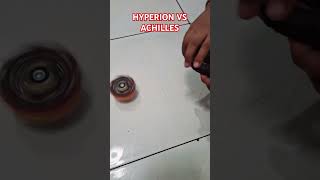 HYPERION VS ACHILLES  BEYBLADE SUPER KING SUPER HYPERION VS INFINITE ACHILLES  BEYBLADE BURST [upl. by Sitto]